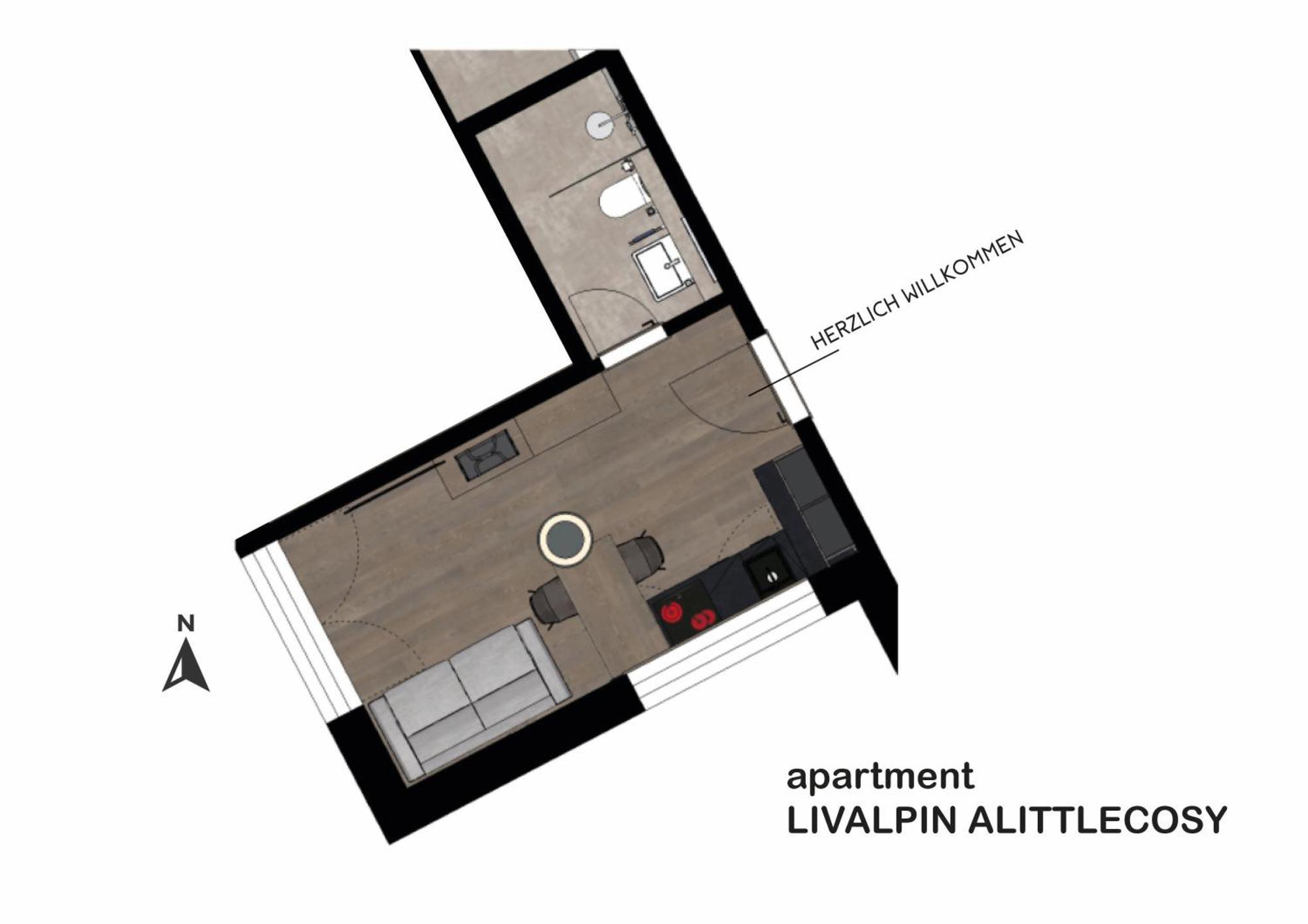 Livalpin Alittlecosy Lägenhet Garmisch-Partenkirchen Exteriör bild